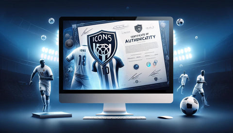 Translation missing: en.ICONS.com Certified Authentication: Exclusive Signed Soccer Shirts