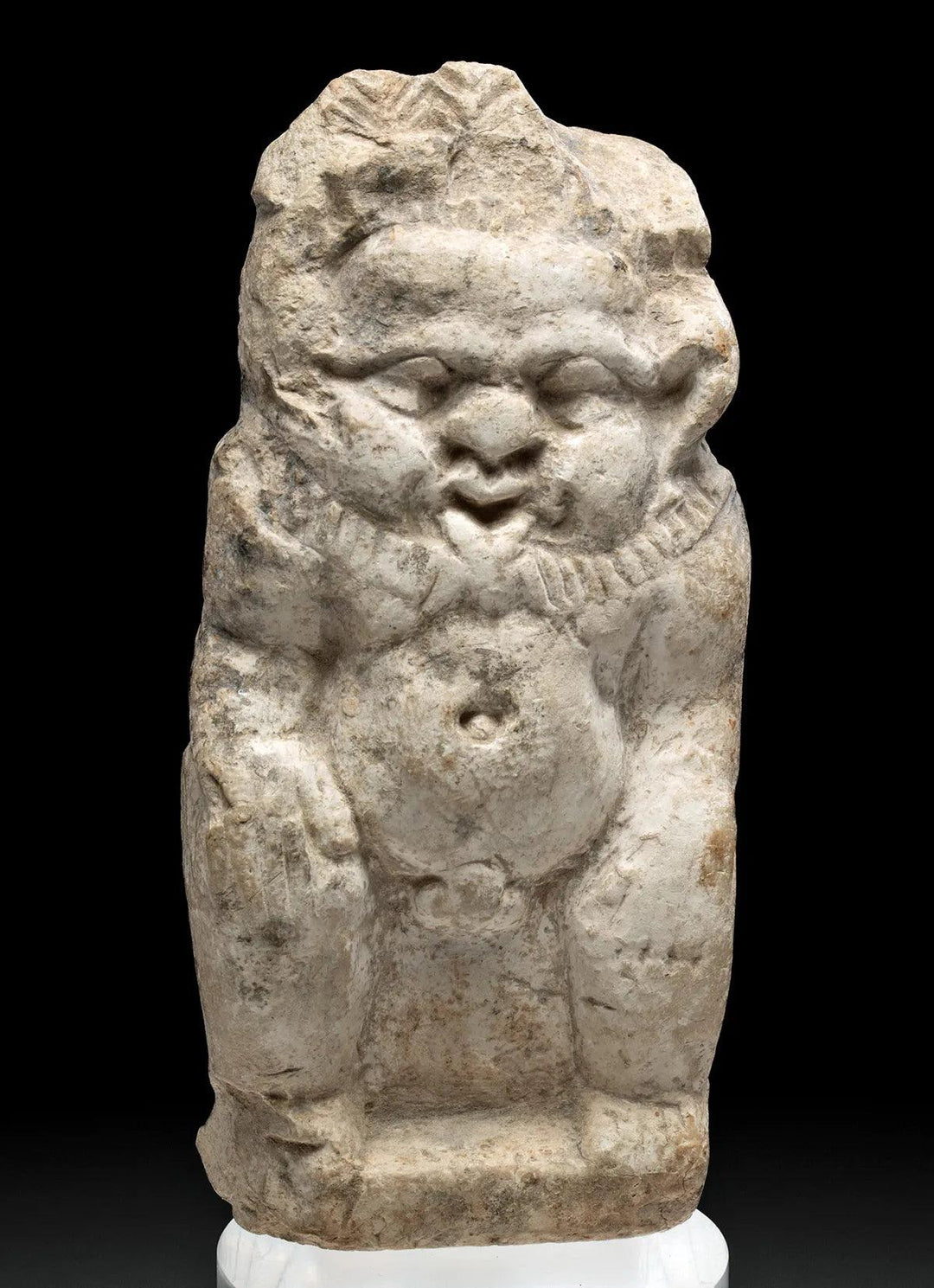 Romano-Egyptian Limestone Statue of God Bes - 1st to 2nd Century CE | Christie's Auction