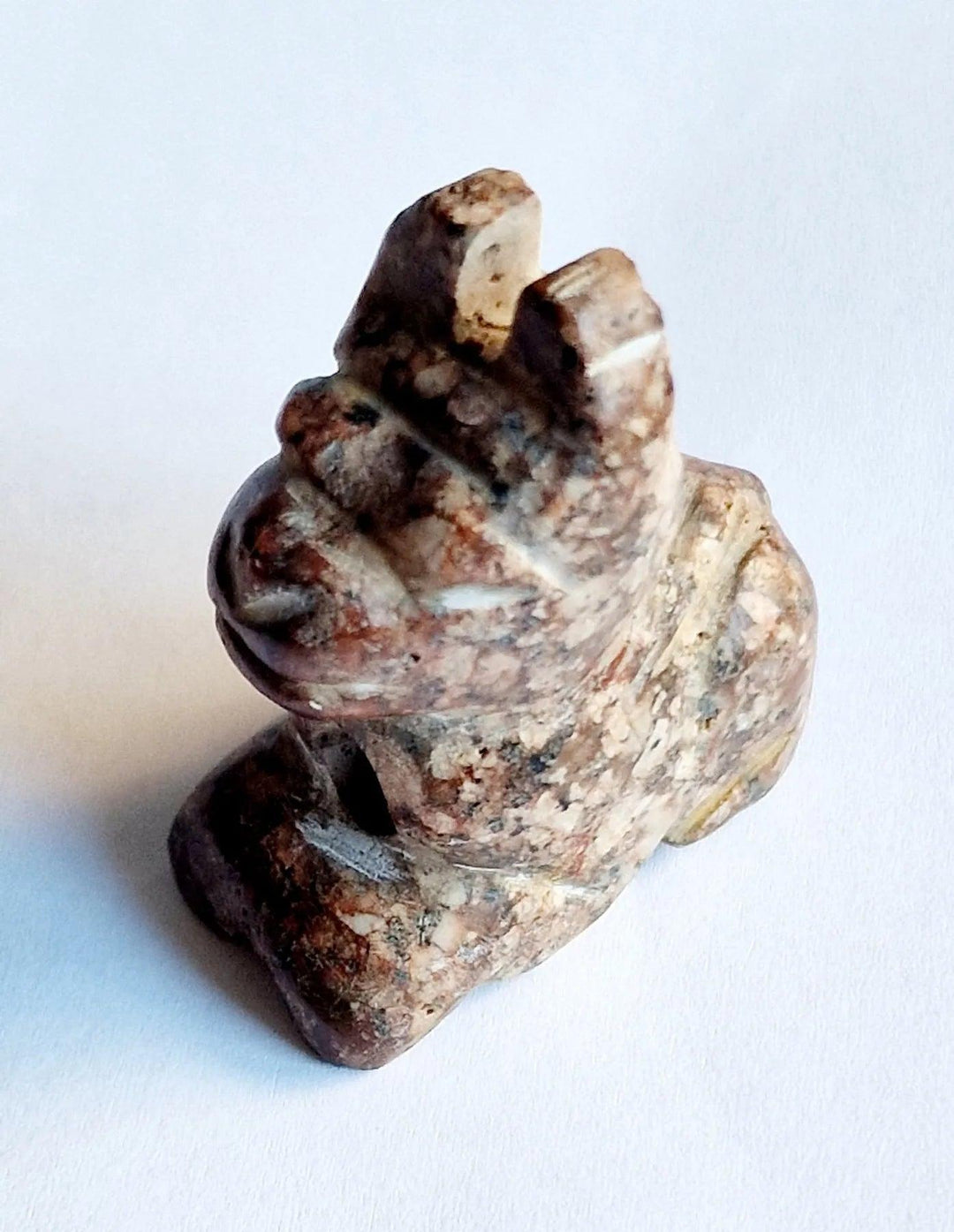 Sino-Mongolian Marble Dog Bead Talisman - 1st Millenium CE | Zelnik Collection