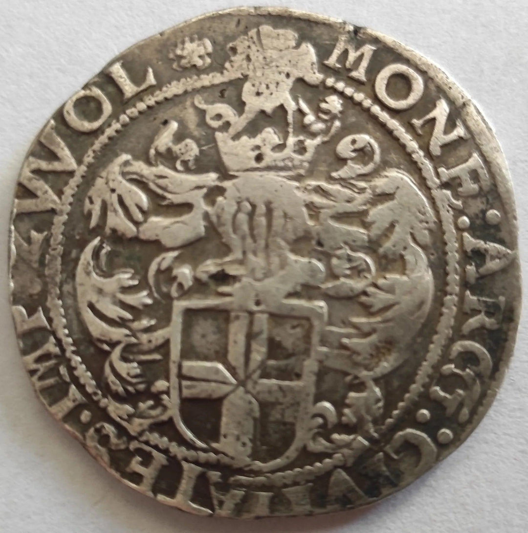 Netherlands Zwolle Silver Arendrijksdaalder - 1649 | Emperor Ferdinand III Extremely Rare