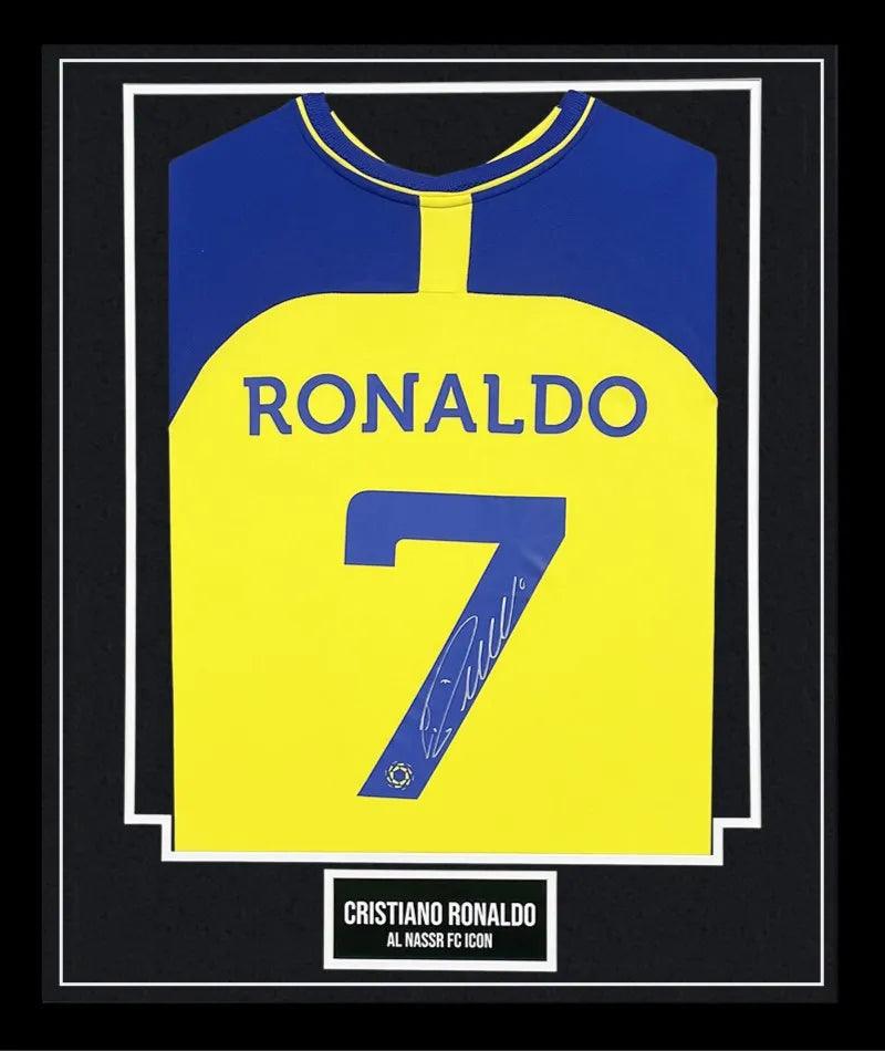 Cristiano Ronaldo 7 Al Nassr 2023-2024 - CR7 Signed Soccer Shirt