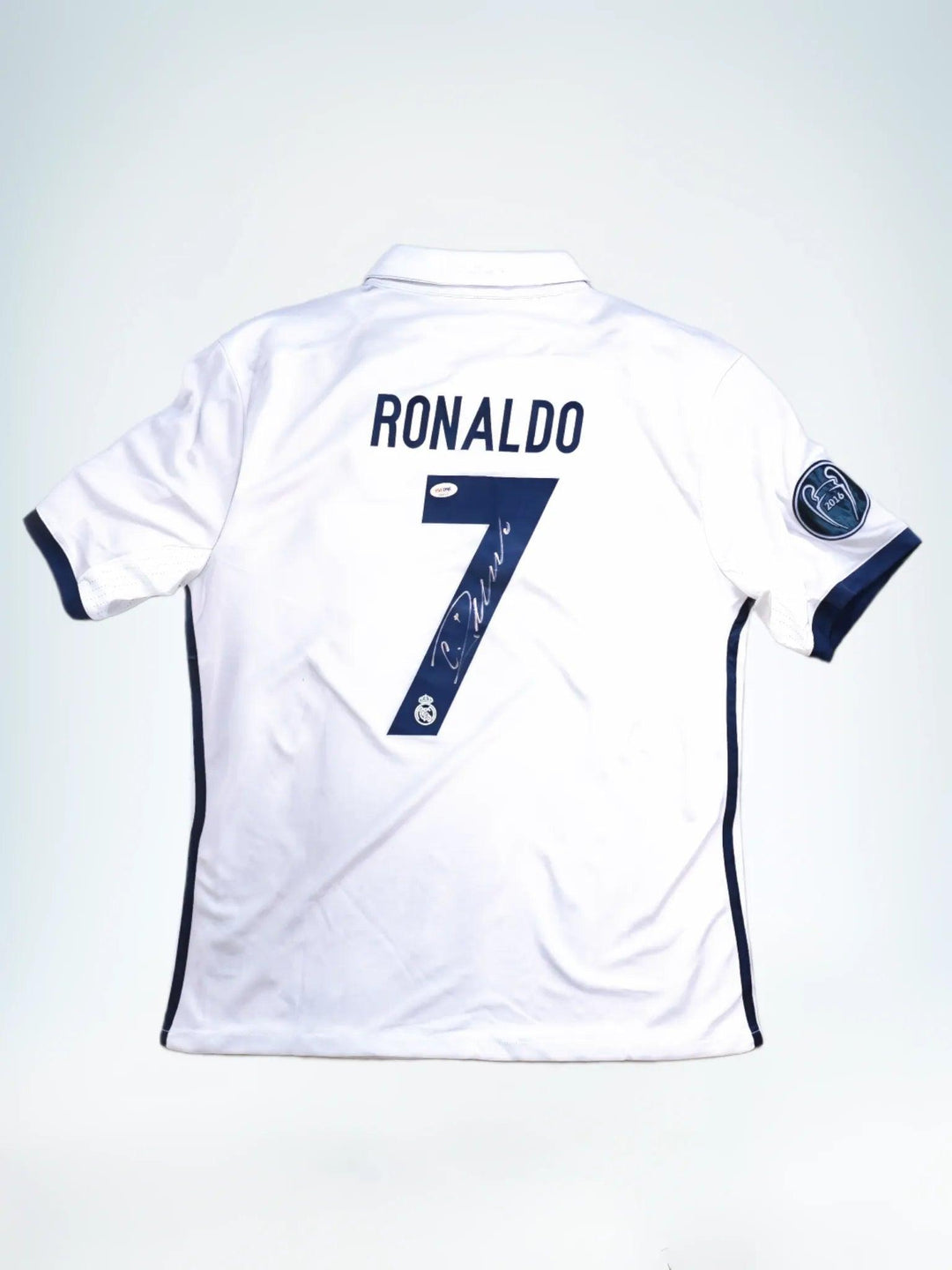 Cristiano Ronaldo CR7 Real Madrid 2016-2017 - Signed Soccer Jersey | Champions League
