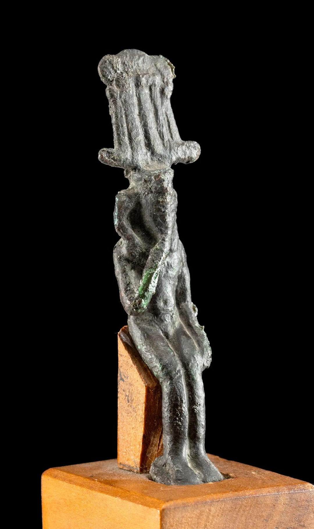 Egyptian Bronze Harpokrates Statue - Ptolemaic Period | Ex-Mitry Collection