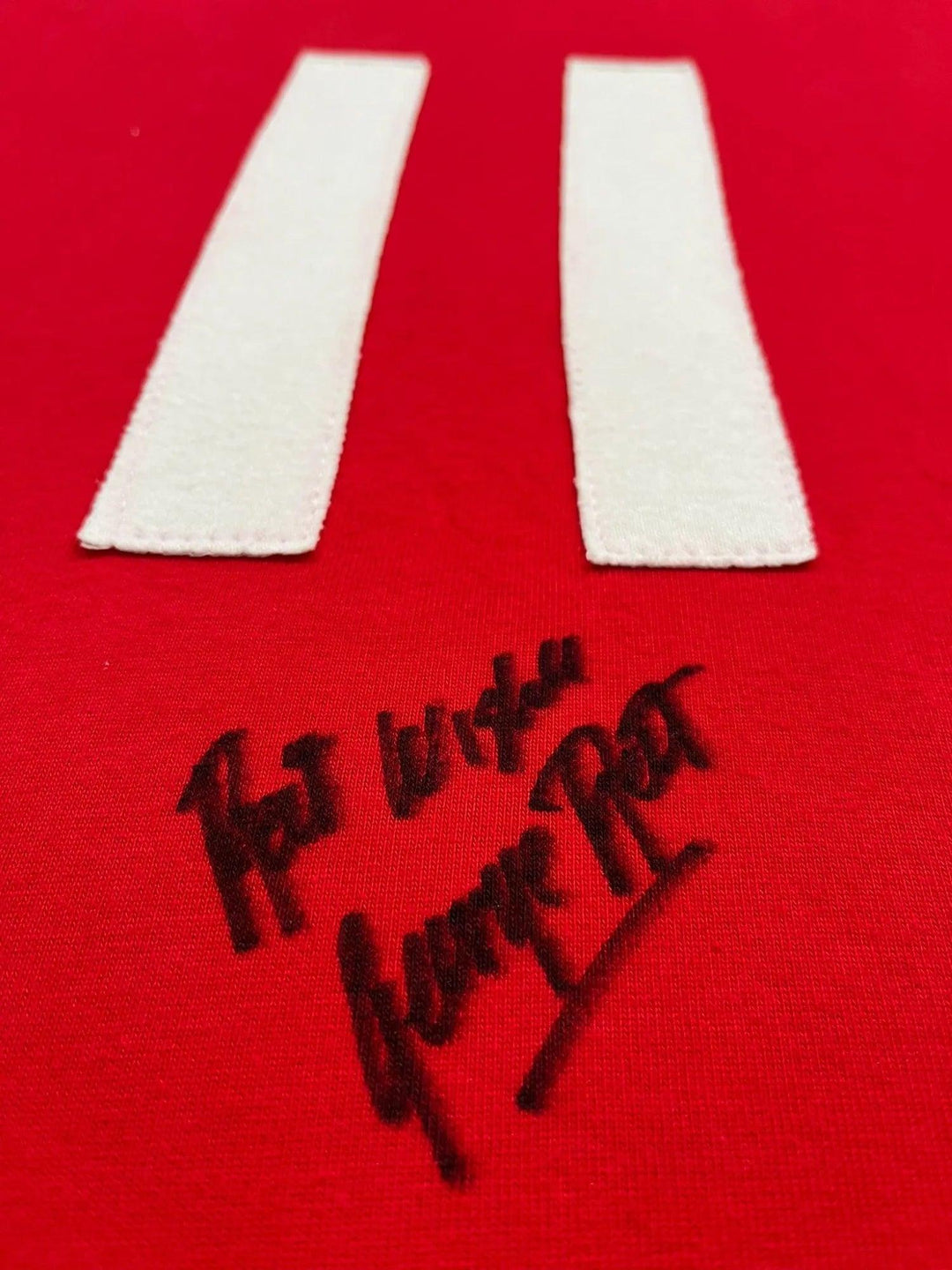 George Best 11 Manchester United 1963-1974 - Signed Soccer Shirt | Firma Stella