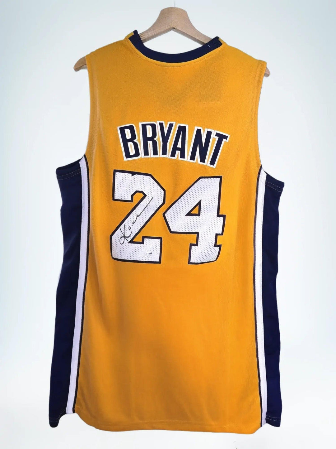Kobe Bryant 24 LA Lakers 2006-2007 Home - Signed Basketball Jersey | NBA Box