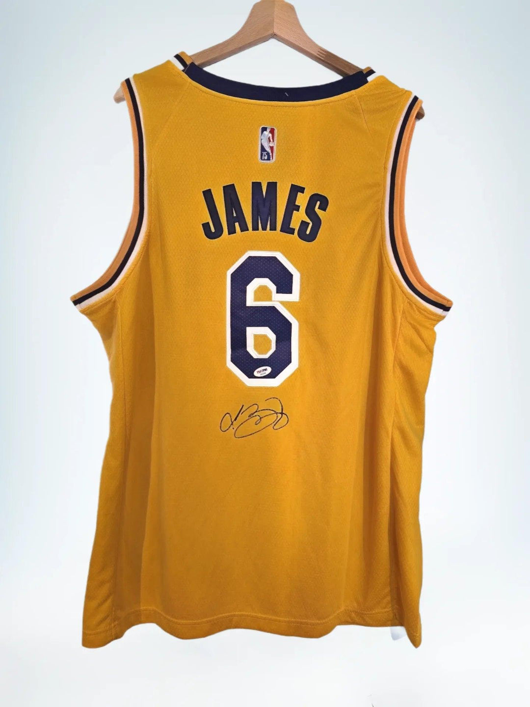 Lebron James 6 LA Lakers Home - Signed Basketball Jersey | King James