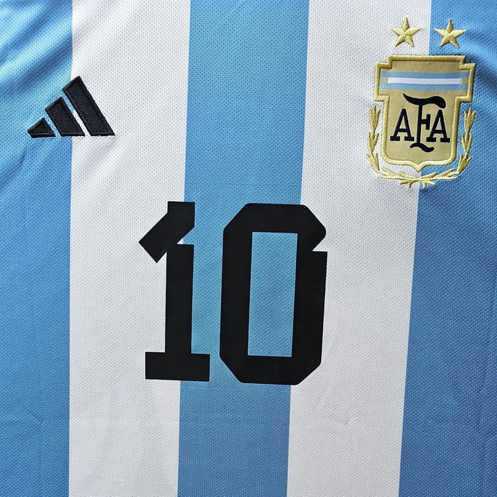 Messi 10 Argentina 2022 World Cup Jersey - Signed & Authenticated | World Champion