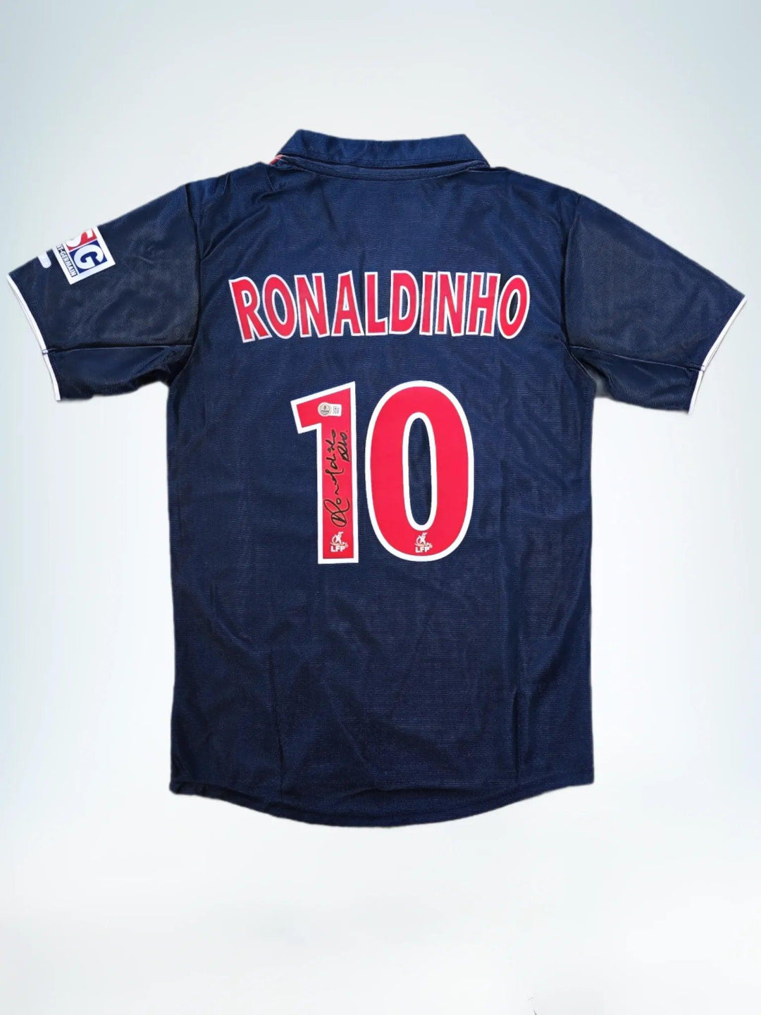 Ronaldinho 10 Paris Saint-Germain 2001-2002 Home - Signed Soccer Shirt | A Brazilian's French Affair