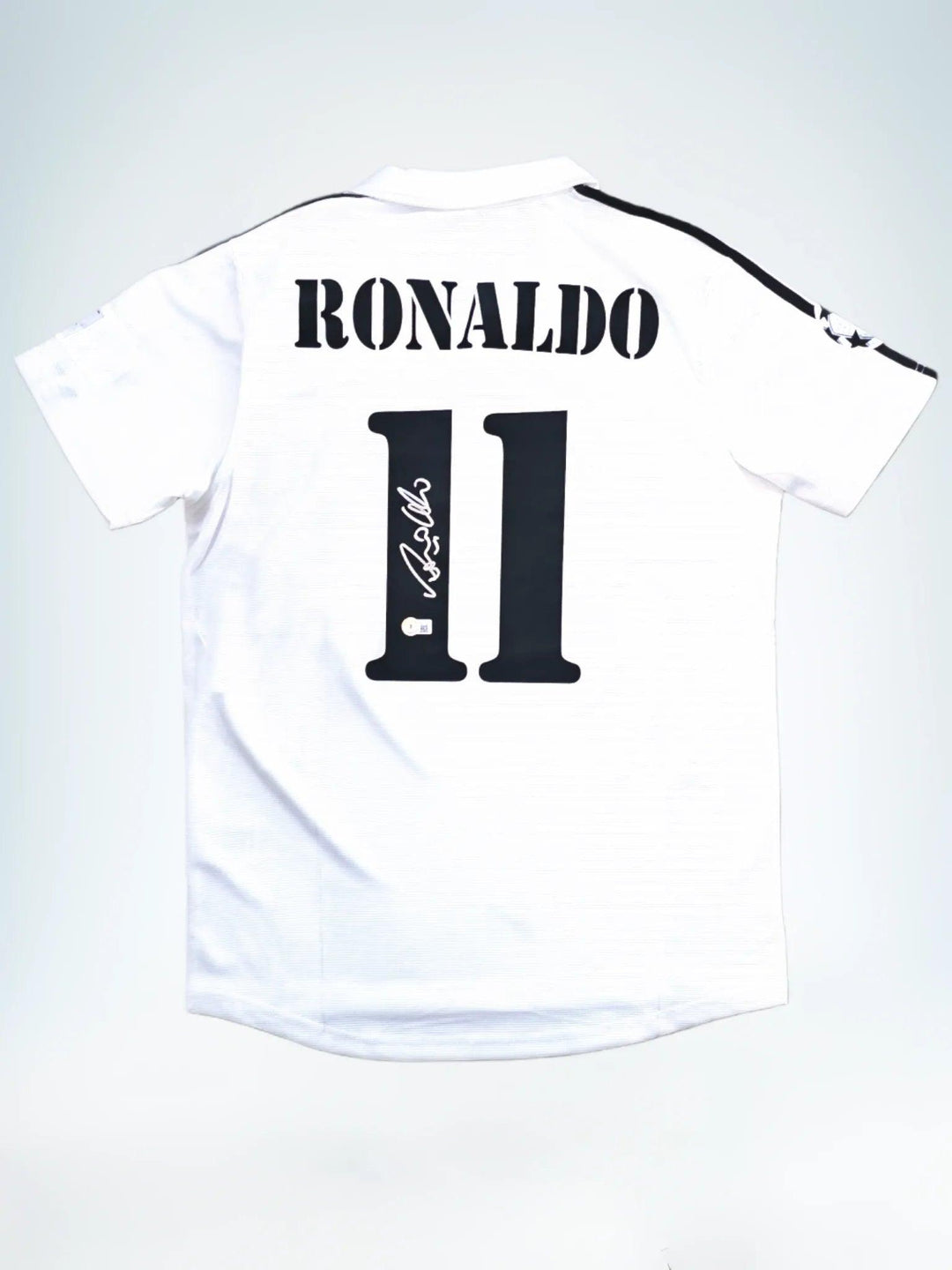 Ronaldo Lima 11 Real Madrid 2002-2003 Home - Signed Soccer Shirt | Galáctico Brilliance Preserved