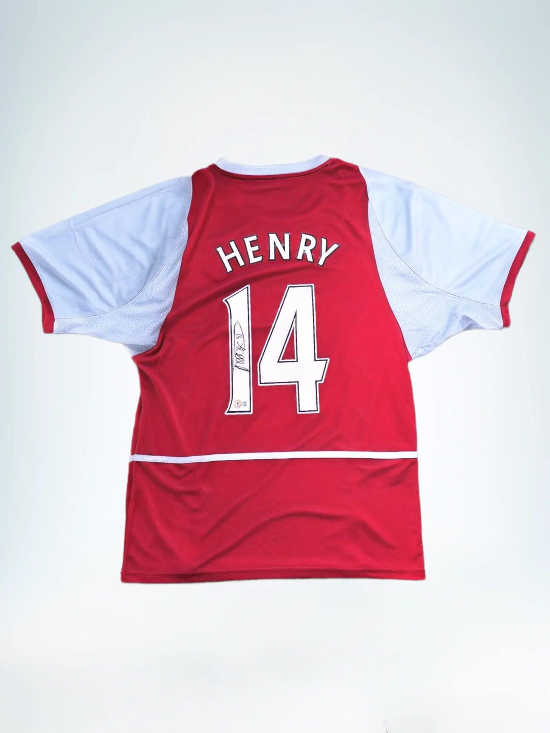 Thierry Henry 14 Arsenal 2002-2003 Home - Signed Soccer Shirt | Premier League Icon