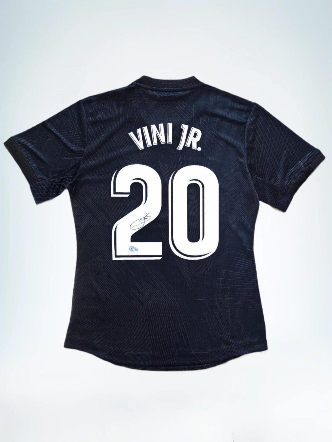 Vinicius Jr 20 Real Madrid Y-3 120th Anniversary - Signed Soccer Shirt | Collector's Edition