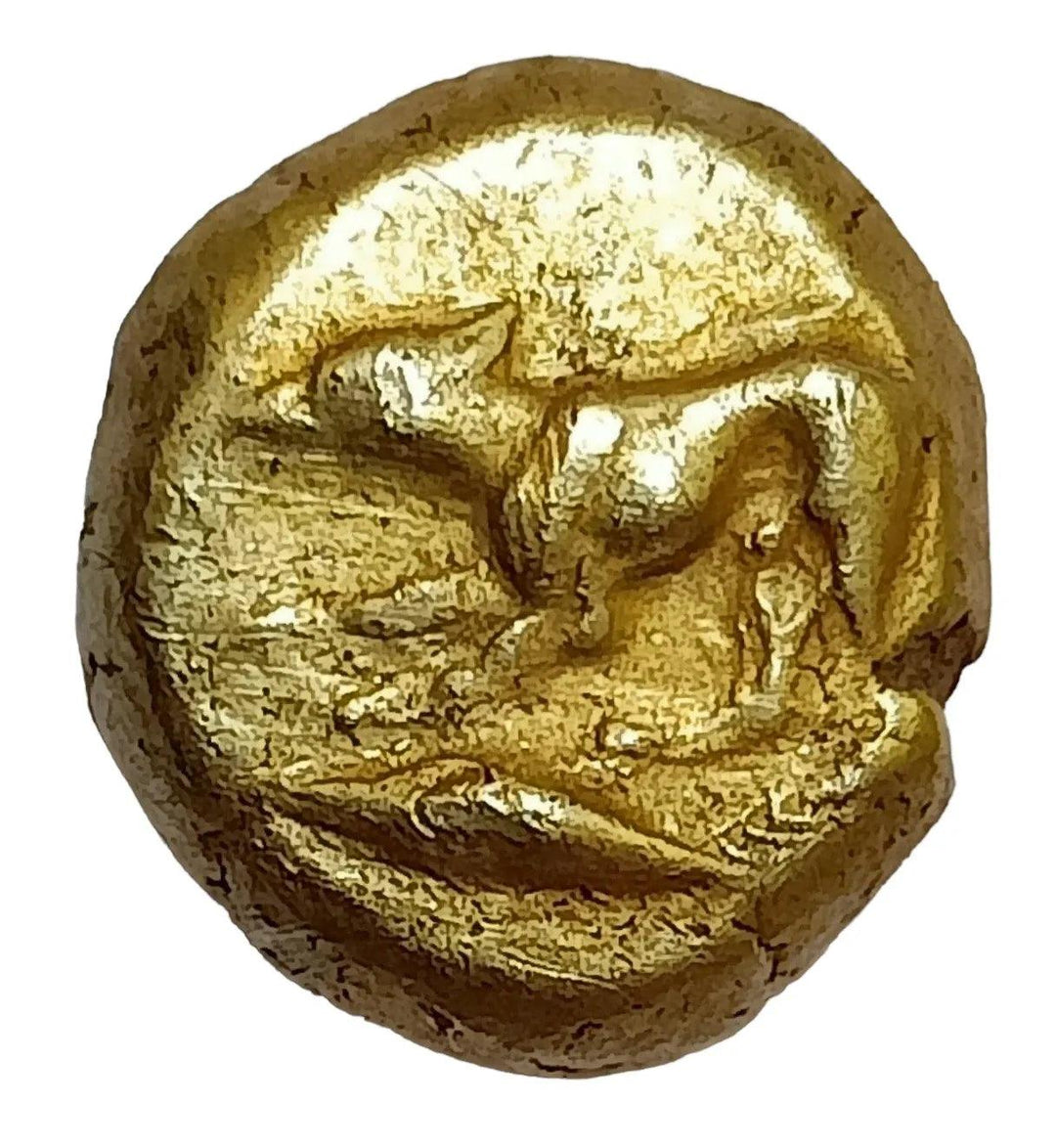 Ancient Greek Mysia Kyzikos Golden EL Hekte - 500 BC to 460 BC | Extremely Rare