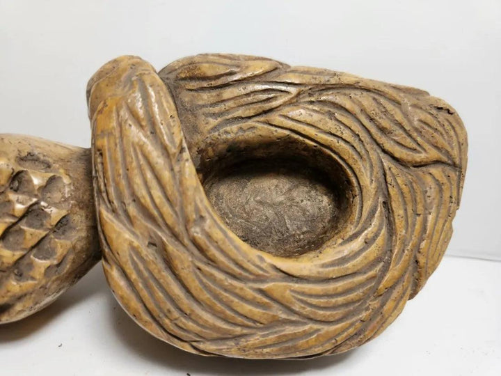 Toltec Flint Rattlesnake Statue - 3rd Century BCE to 12th Century CE | Rare Pre-Columbian Find