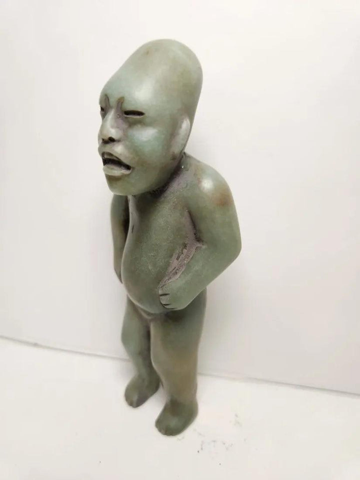 Olmec Jade Standing Figure - 12th Century BCE to 4th Century CE | Important Find