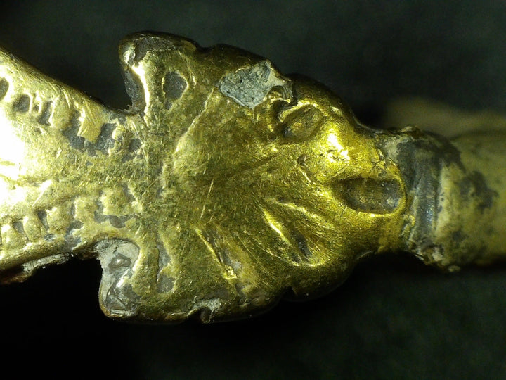 Ancient Greek Gold & Silver Ring with Animal Motif - 6th Century BCE | Exquisite Dual-Metal Craftsmanship