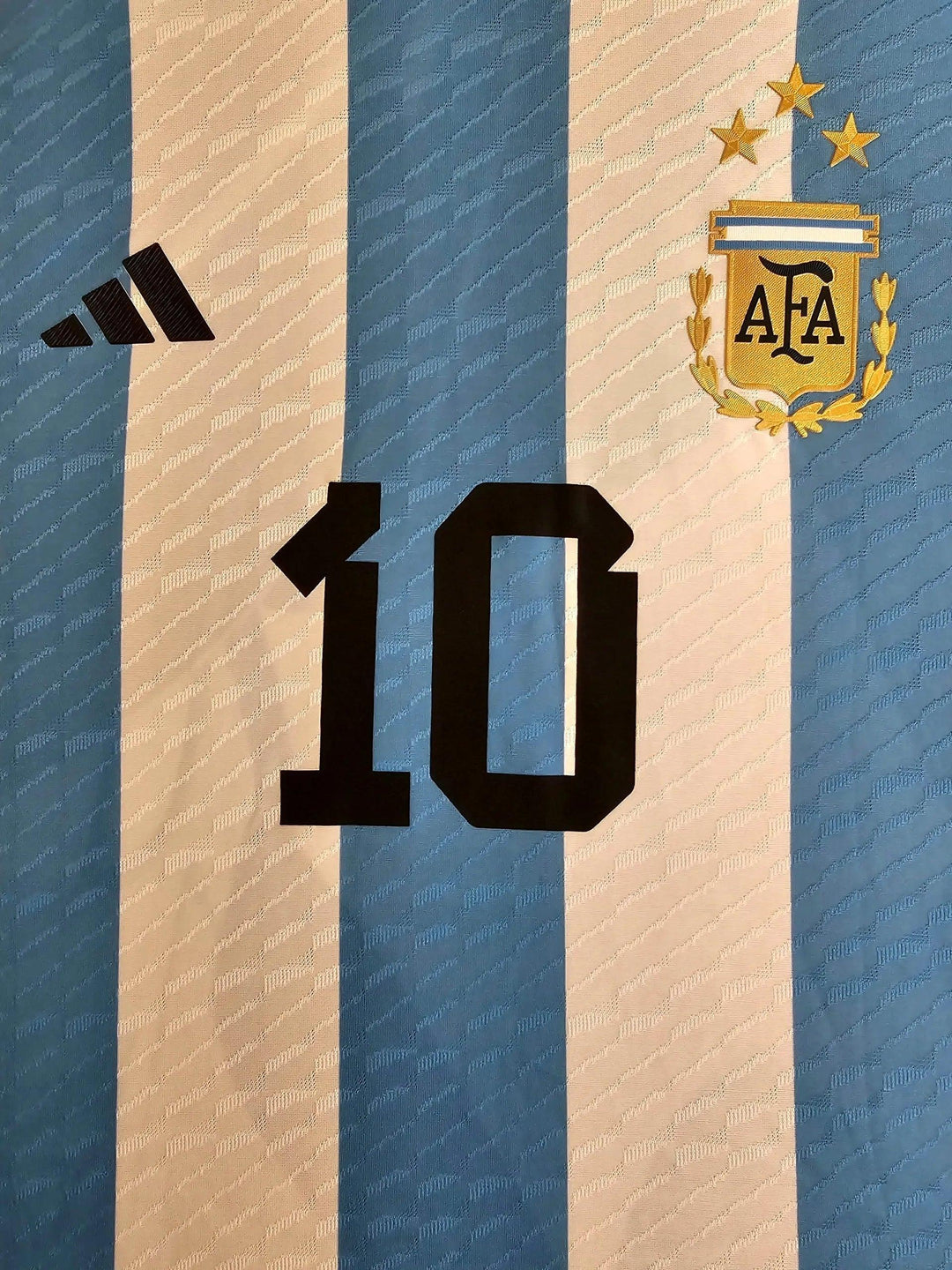 Lionel Messi 10 Argentina 2022 World Cup - Signed Soccer Shirt | GOAT Edition