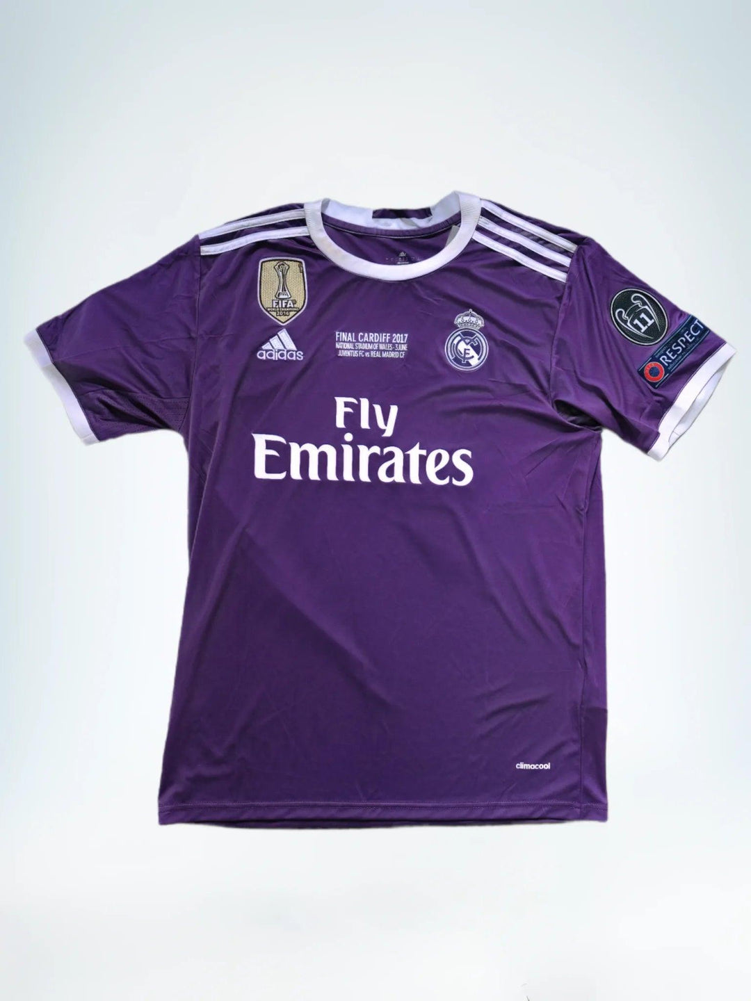 Cristiano Ronaldo CR7 Real Madrid 2016-2017 - Signed Purple Jersey | Champions League