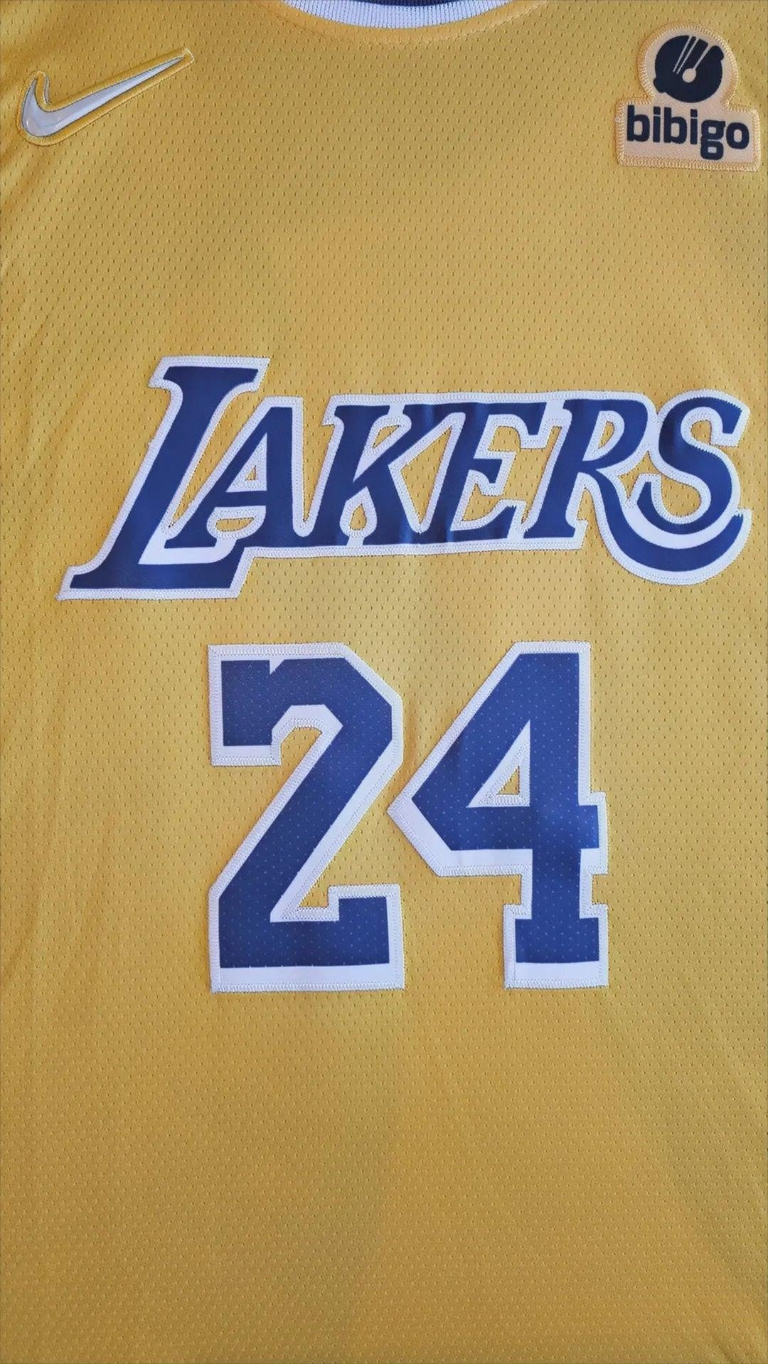 Kobe Bryant 24 LA Lakers 2006-2007 Home - Signed Basketball Jersey | Black Mamba