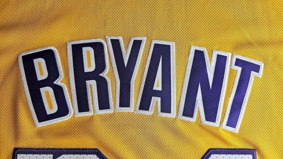 Kobe Bryant 24 LA Lakers 2006-2007 Home - Signed Basketball Jersey | NBA Box