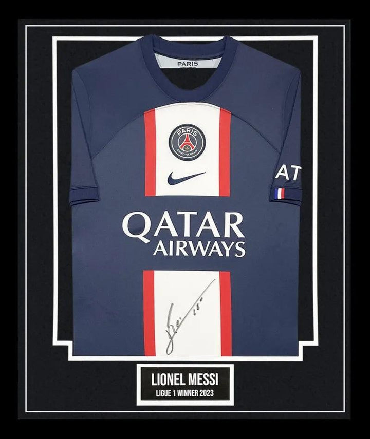 Lionel Messi 10 Paris Saint Germain 2022-2023 - Signed Football Shirt | Firma Stella