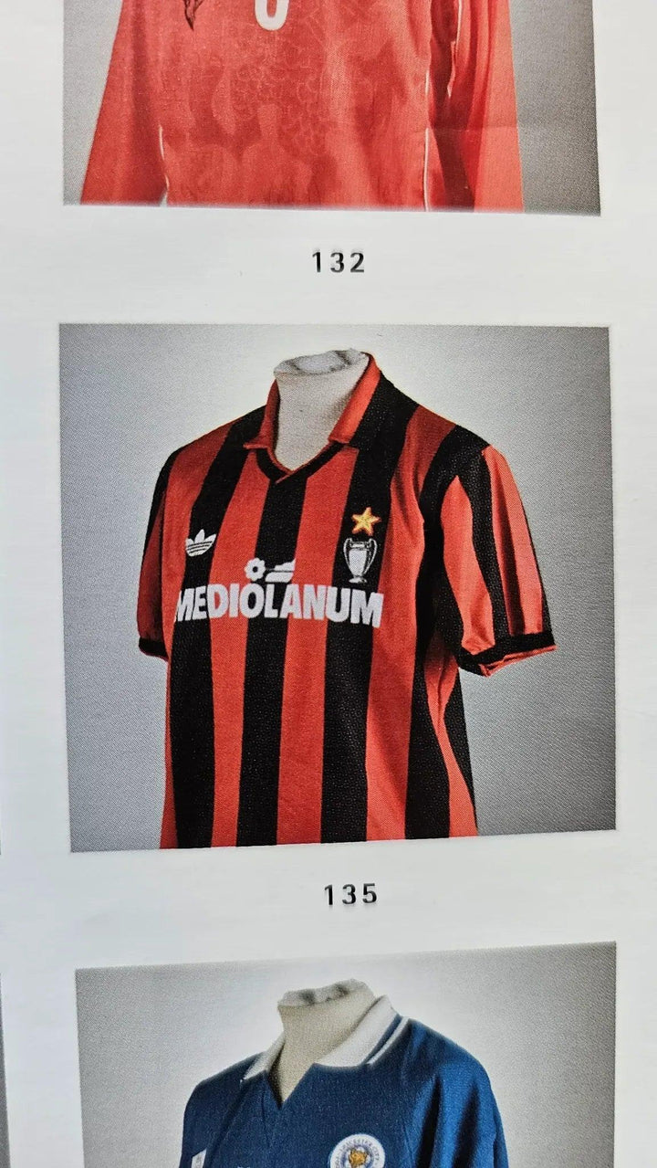 Marco van Basten 9 AC Milan 1990-1991 - Rare Match-Worn Shirt | Christie's COA