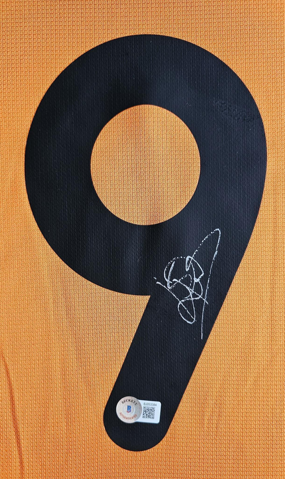 Patrick Kluivert 9 Netherlands Euro 2000 Home - Signed Soccer Shirt | Dutch Legend