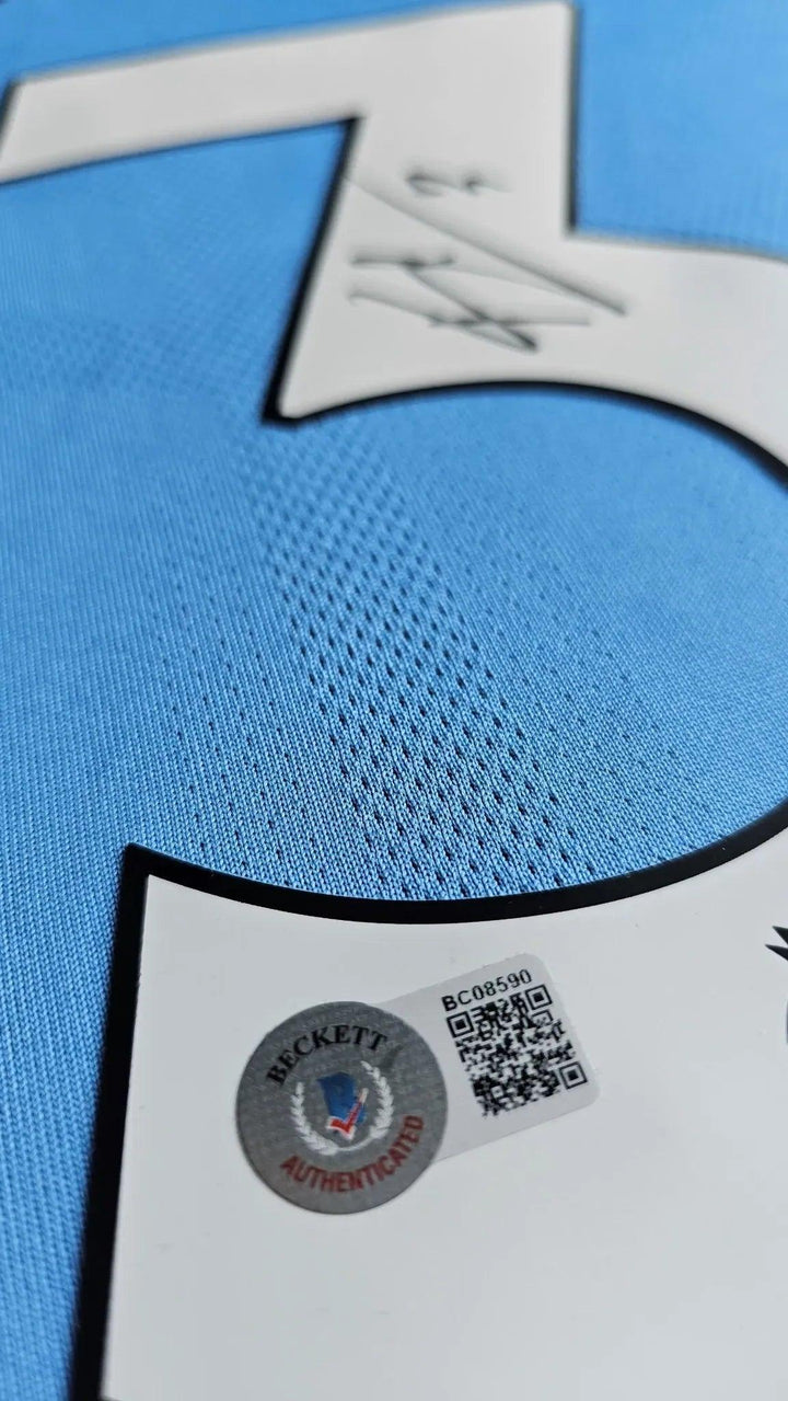 Rúben Dias 3 Manchester City 2021-2022 Home - Signed Soccer Shirt | Premier League Standout